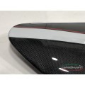 CARBONVANI - DUCATI XDIAVEL CARBON FIBER "LINE WHITE" ROUNDED TWIN TAIL (Solo Seat cowl) CARBONVANI - DUCATI XDIAVEL CARBON FIBER "LINE WHITE" ROUNDED TWIN TAIL (Solo Seat cowl)